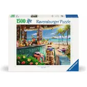 Ravensburger Beach Bar Breezes 12000743 Puslespill 1500 Stykker