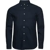 Superdry Cotton Oxford Skjorte Med Lange Ermer