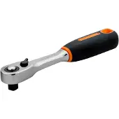 Bahco Ratchet 1/4 slim head 72t