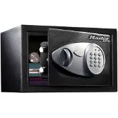Masterlock Medium No. X055ML - Safe - solid stål - grå, svart