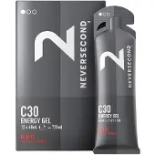 Neversecond C30+ Boks Med Energigeler Bær 60ml 12 Enheter