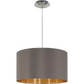 Eglo MASERLO pendant light Ø380 mm cappuccino gold
