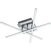 Eglo LASANA 1 ceiling lamp LED 18W chrome