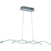 Eglo LASANA 2 long table pendant LED 2x9W chrome