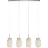 Eglo BATISTA 3 langbord 4L BS/HVID STRUKTUR