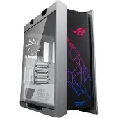 Asus ROG Strix Helios EATX-kabinett 90DC0023-B39000, herdet glass, hvit
