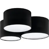 Eglo PASTORE 2 ceiling light black white