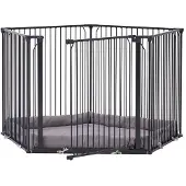 BabyDan CombiFit 5-sided playpen black