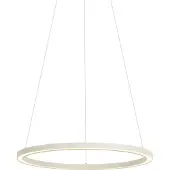 QAZQA Design Pendellampe Beige 60cm inkl. LED 3-Trinns Dimbar - Girello