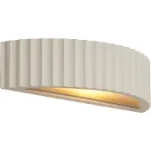 QAZQA Skandinavisk vegglampe hvit organisk - Plaster