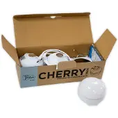 Newgarden Cherry Mini LED oppladbar lampe sett med 3 hvite