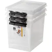 Orthex Classic oppbevaringsboks med lokk, 50, 3-pk