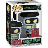 Funko POP! Futurama Bender Matador-figur 9 Cm