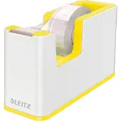Leitz Tapedispenser WOW Dual Hvit/Gul