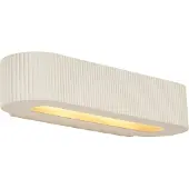 QAZQA Skandinavisk vegglampe beige UFO 2-lys - Plaster