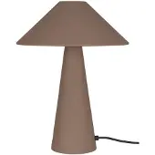 Globen Lighting bordlampe Cannes, brun, høyde 40 cm