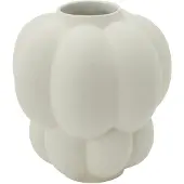 AYTM Vase Uva, keramikk, hvit, Ø 20 cm, drueform