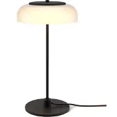 Nuura LED-bordlampe Blossi, høyde 43 cm, svart/opal