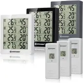 Bresser Temeo Higro Quadro 4 Termometer Og Hygrometer