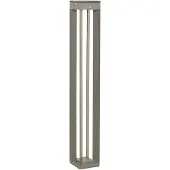 LES JARDINS LED-solcellelykt Borne med sensor, 90 cm, grå