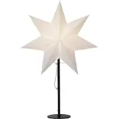 Star Trading Gulvstjerne Mixa, metall/papir svart/hvit