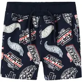 Name it Shorts - NmmAry - Hot Wheels - Navy Blazer - - 2 år (92) - Shorts
