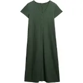 Superdry Thru Jersey Kortermet Midi-kjole