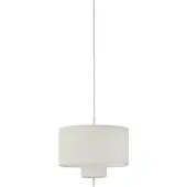 New Works Pendellampe Margin, Ø 50 cm, hvit, E27