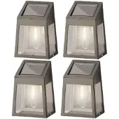 Lumineo 898174 Solcelle Vegglampe 4 Enheter