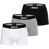 BOSS Kort boksershorts One 3-pack ferfarget Svart Grå Hvit Ferfarget Størrese