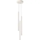 Sollux Pastelo hengelampe, beige, Ø 19 cm, stål