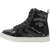 Hummel Støvler - Strada Jr - Svart Lakk m. Glitter - - 31 - Støvler