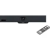 Yealink MeetingBar A10 - Alt-i-ett videosamarbeidslinje (videolinje, VCR11-fjernkontroll) - Certified for Microsoft Teams, Certified for Zoom Rooms - power adapter included