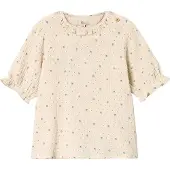 Fliink Blooming Bluse Sandshell (98 /3 år)