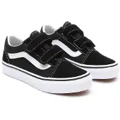 Vans Sko - Old Skool - Svart/Hvit m. Borrelås - - 34,5 - Sko