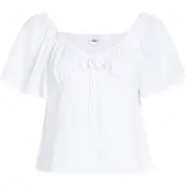O'Neill Hughes Woven T-skjorte hvit