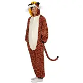 MOM Tigre Big Kigurumi Med Hette Og Hale Kostyme