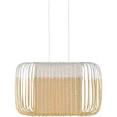 Forestier Bamboo oval S Pendel hvit/naturlig