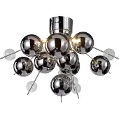 Näve Futuristisk taklampe Wakusei, krom