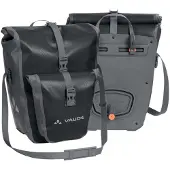 Vaude Aqua Back Plus, vanntett sykkelveske, svart