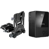 SmallRig 5048 VB99 mini V-mount-batterisett 6800 mAh 14,54 V (3580 + 4064)