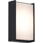 QAZQA Moderne utendørs vegglampe svart inkl. LED IP65 - Packet