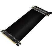 Thermaltake Gaming - PCI Express x16-kabel - 164 pin PCI Express (hann) til 164 pin PCI Express (hunn) - 20 cm - svart