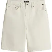 Vans Check-5 Baggy Denim Shorts hvit