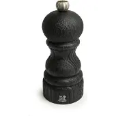 Peugeot Paris Nature Black, Pepperkvern, Sort, Tre, Rustfritt stål, 120 mm, Frankrike