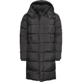 Superdry Rips Longline Pufferjakke