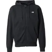 New Balance Sport Essentials Logo French Terry Genser Med Hel Glidelås