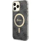 GUESS 4G MagSafe-etui for iPhone 14 Pro Max - svart