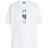 Karl Lagerfeld Jeans Relax Repeated Karl Kortarmet T-skjorte