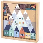 Janod blokker og figurer 35 el. White Valley Cross Roads 2+